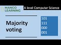 Majority Voting for Error Correction