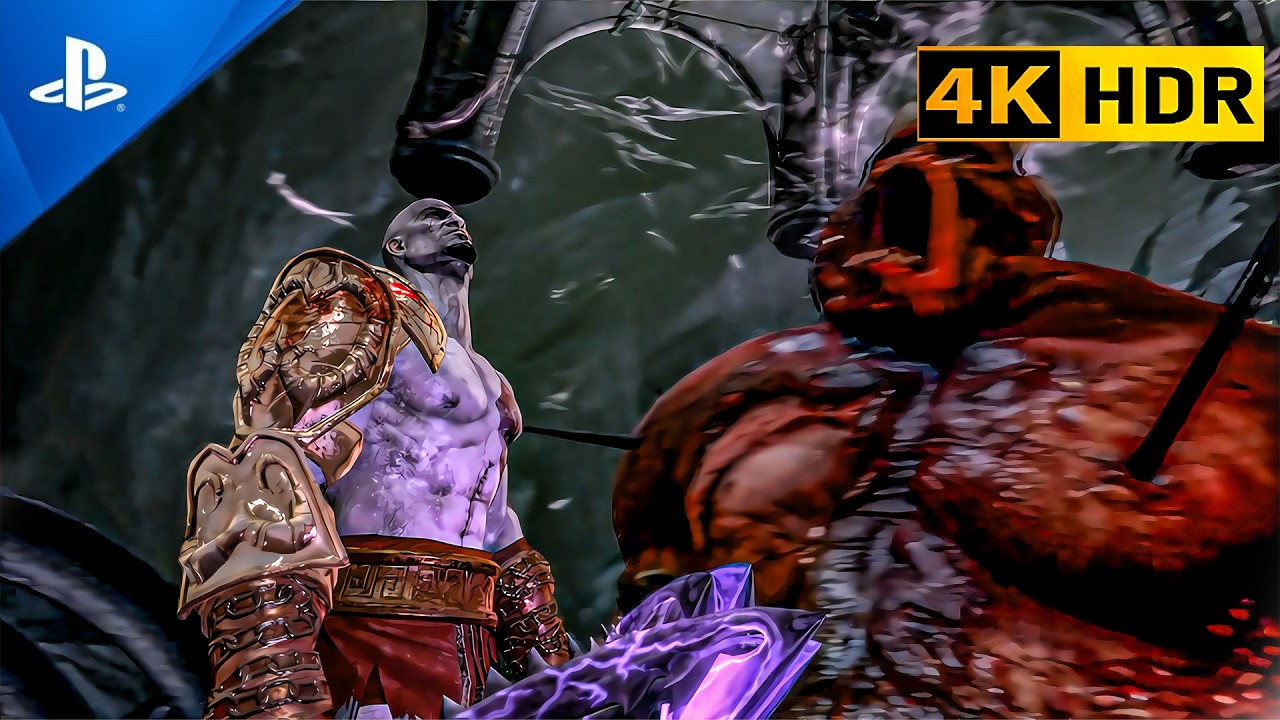 God of War 3 Remastered Kratos Vs  Hades Boss Fight 4K 60FPS