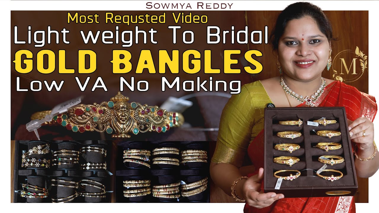 Light weight bangles | No making 2-12% VA | Kadam | kankanam | bangles | Telangana Pilla | gold