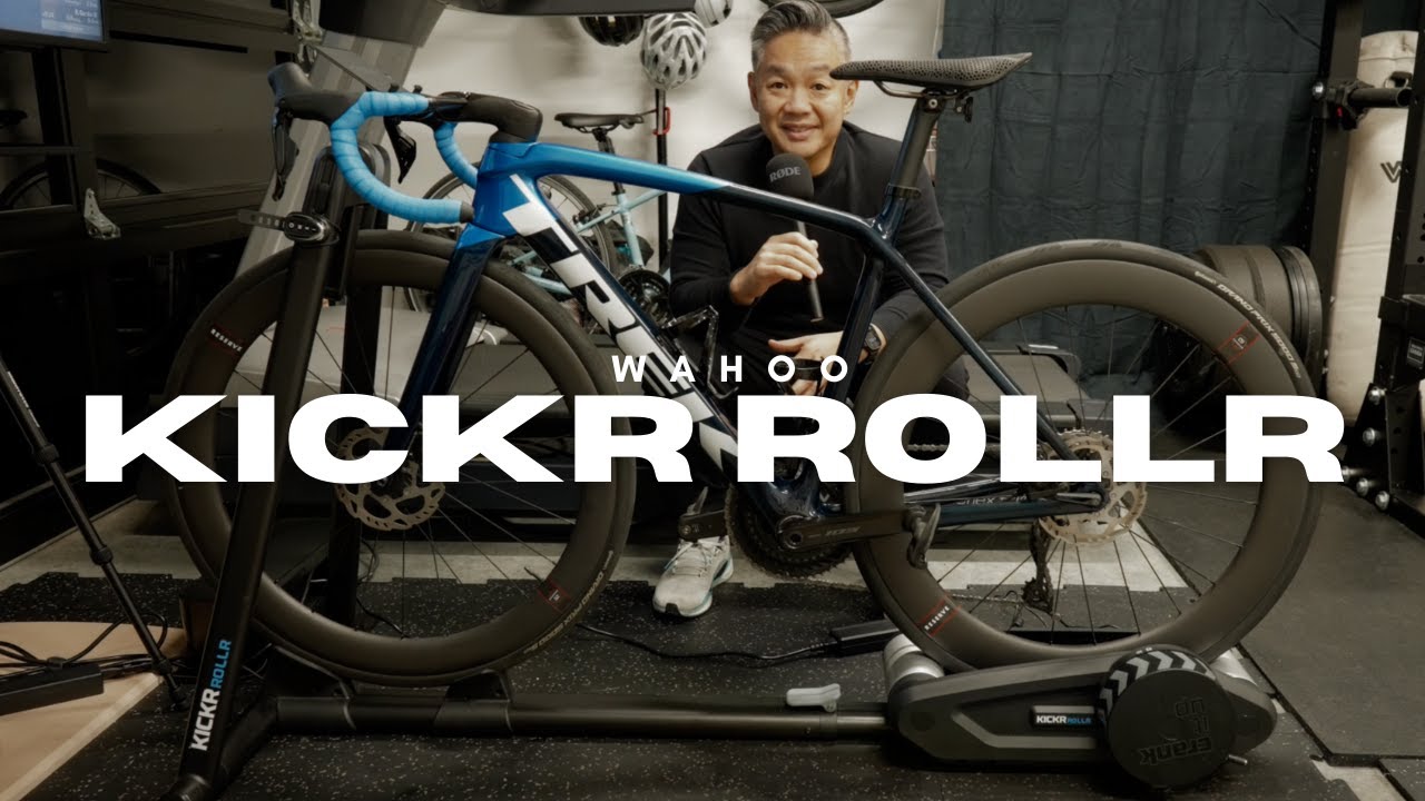 Indoor Cycling for Men Over 40 Wahoo Kickr Rollr Review
