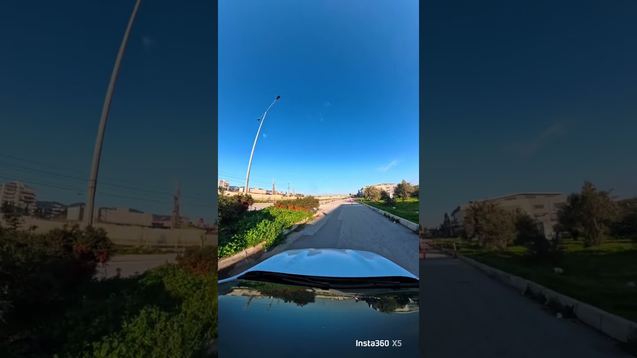 Beyazevler direksiyon sınavı parkuru (1.güzergah) 