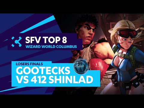 gootecks (Ryu) vs. 412 Shinlad (Cammy) - Wizard World Columbus - 07/31/16 - Street Fighter V