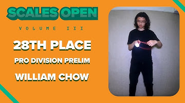 Scales Open Online Vol. 3 - Pro Prelim - 28th - William Chow