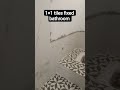 1×1 tiles fixed bathroom #tiles #construction #tiles #tiles
