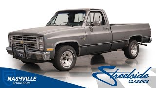 1987 Chevrolet C10 Scottsdale for sale | 3952 NSH