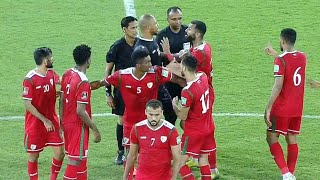 ملخص مباراة عمان و قطر | هدف ملغي مثير للجدل واحتجاجات عمانية | تصفيات كأس العالم 2022