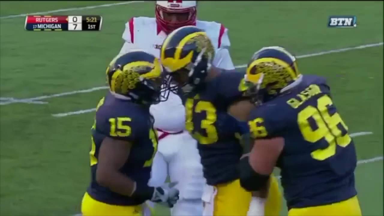 Michigan Wolverines football pump up video