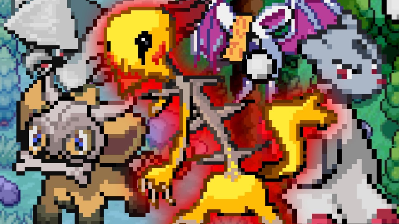 Pokemon Empyrean Part 2 A NEW POKEMON!? OR MONSTER? Fan Game Gameplay