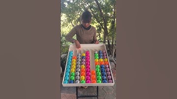 Part23 Puzzle sort ball game solve challenge #challenge #puzzle #colorballs #games #funny