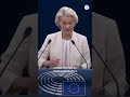 Von der Leyen defiende a España en su discurso de la UE: "Ceuta es España. Ceuta es Europa"