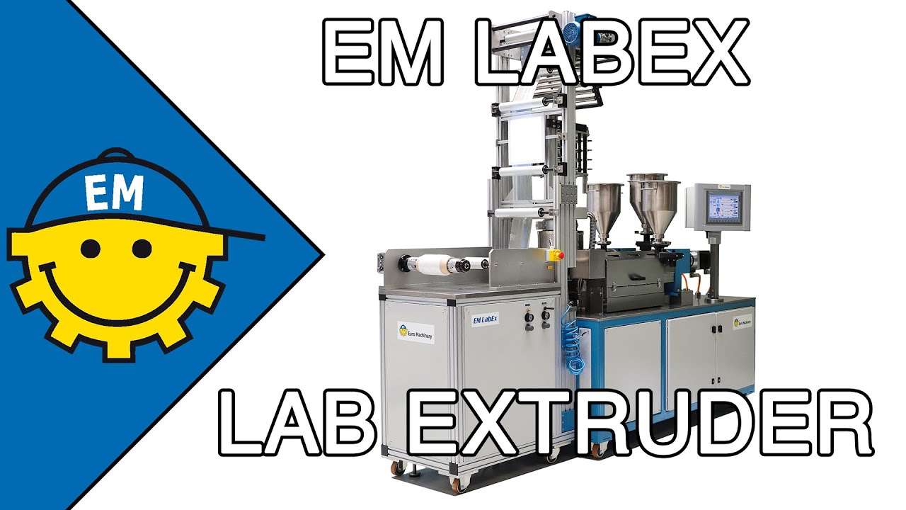 EM LabEx - 3 Layer Lab Extruder - Test for Film Before Production ...