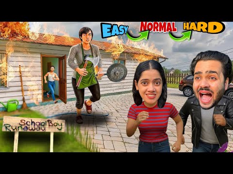 We Escaped BUT Couldn T Escape This MODE Is Crazy School Boy Runaway 