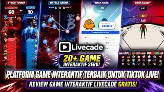How to Go Live with Interactive TikTok Games for Free! | Full Livecade Review screenshot 1