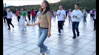 Nostalgic old songs! Jilin Beishan Square Dance. Music, Silver inlaid with gold