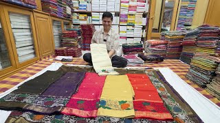 Chickpet Bangalore Wholesale Saree | Budget Friendly Trending Saree | Single Saree Courier Available