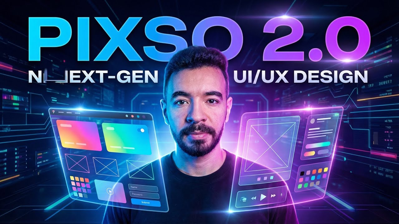 أول تجربة عربية لـ Pixso 2.0 - التصميم بالذكاء الاصطناعي بدأ🔥 - YouTube