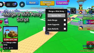 Information Roblox Merge a Mini Army Script Auto Farm Guide