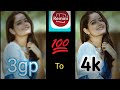 How To 3gp Photo in 4k Hd || kanvart 100% app || #Santoshsanadi