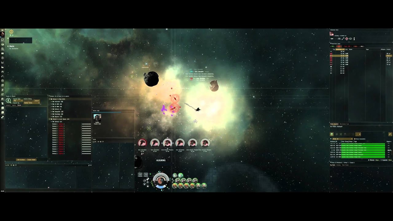 EVE Online Carrier Ratting PvE YouTube