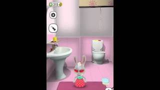 Моя Говорящая Белла #mybunny #bella #virtual pet screenshot 3