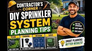Tuesday – Contractor’s Corner: “Contractor’s Corner: DIY Sprinkler System Planning Tips”