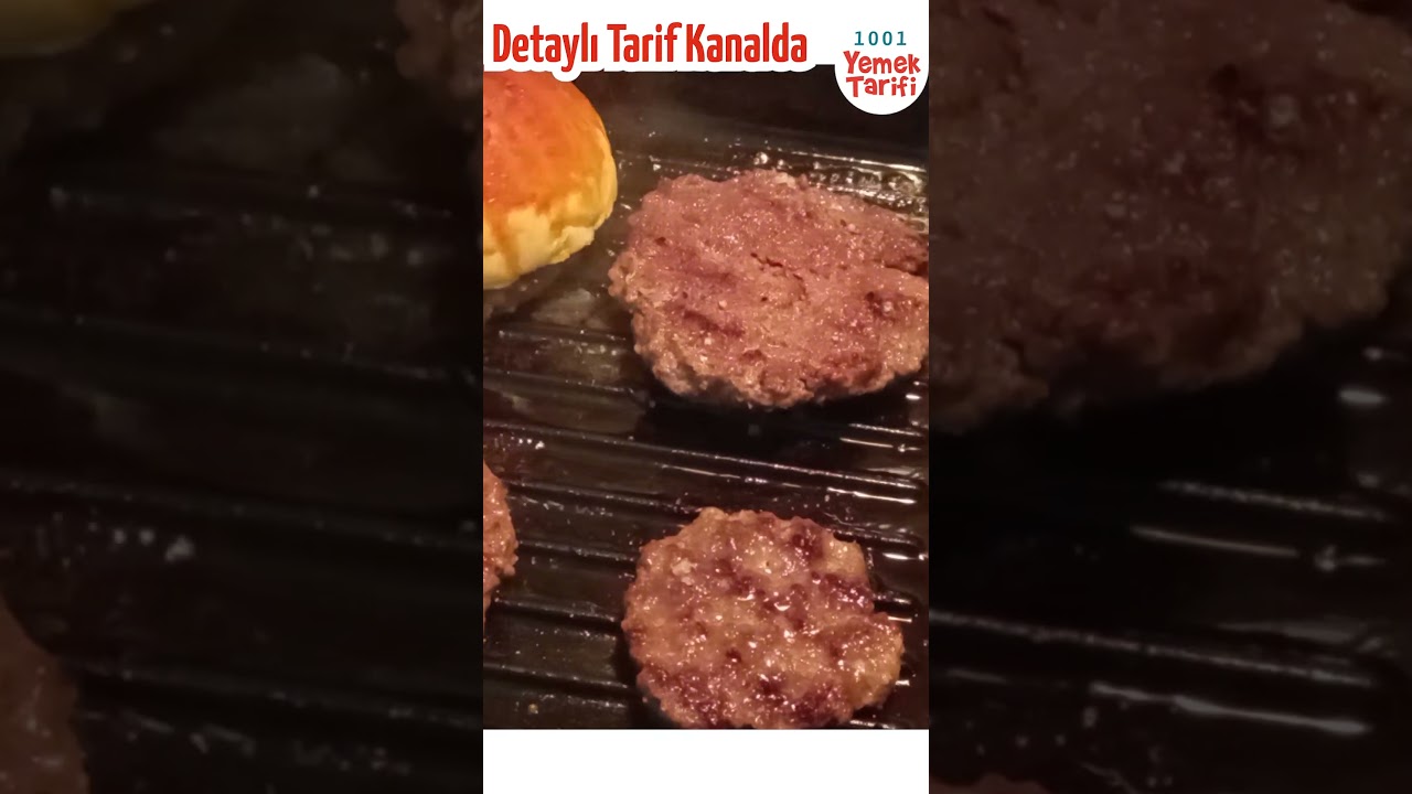 ✅????BURGER KİNG USULÜ: ????Cheeseburger Tarifi
