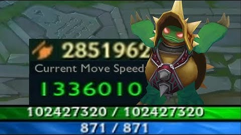 WORLD RECORD OF SPEED part 3/3 (1.3 MILLION SPEED): Last test with Rammus (ft. X Moon)