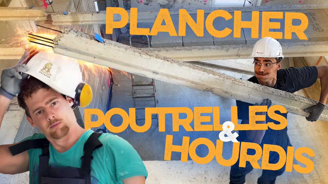 Pose d'un plancher poutrelles hourdis en rénovation - EP19