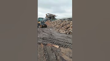 Watch the SONKING loader in action! Effortlessly lifting tons of logs like it