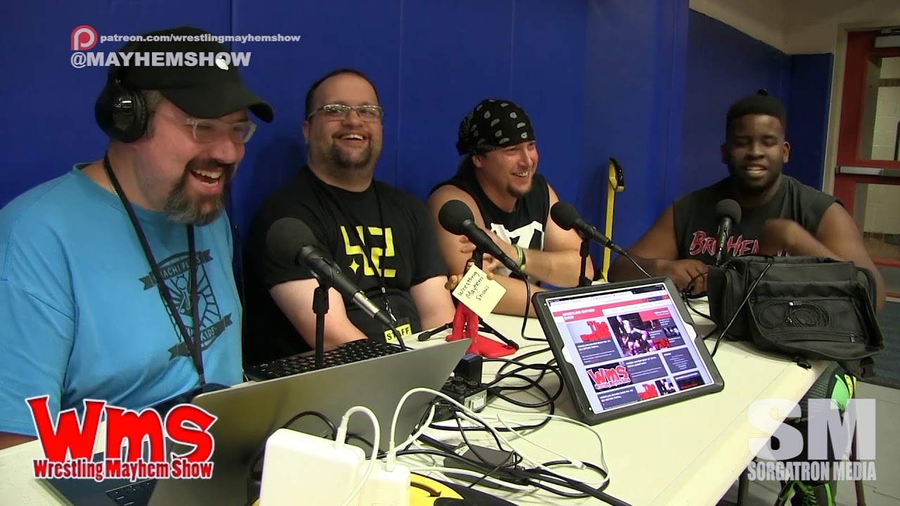 Brandon K and Brohemoth on Wrestling Mayhem Show - YouTube