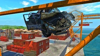 Extreme Stunts, Jumps and Fails BeamNG.drive Crashes
