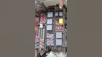 #mahindra  Mahindra Scorpio fuse box  fuse number fuse relay horn relay heavy horn lagane