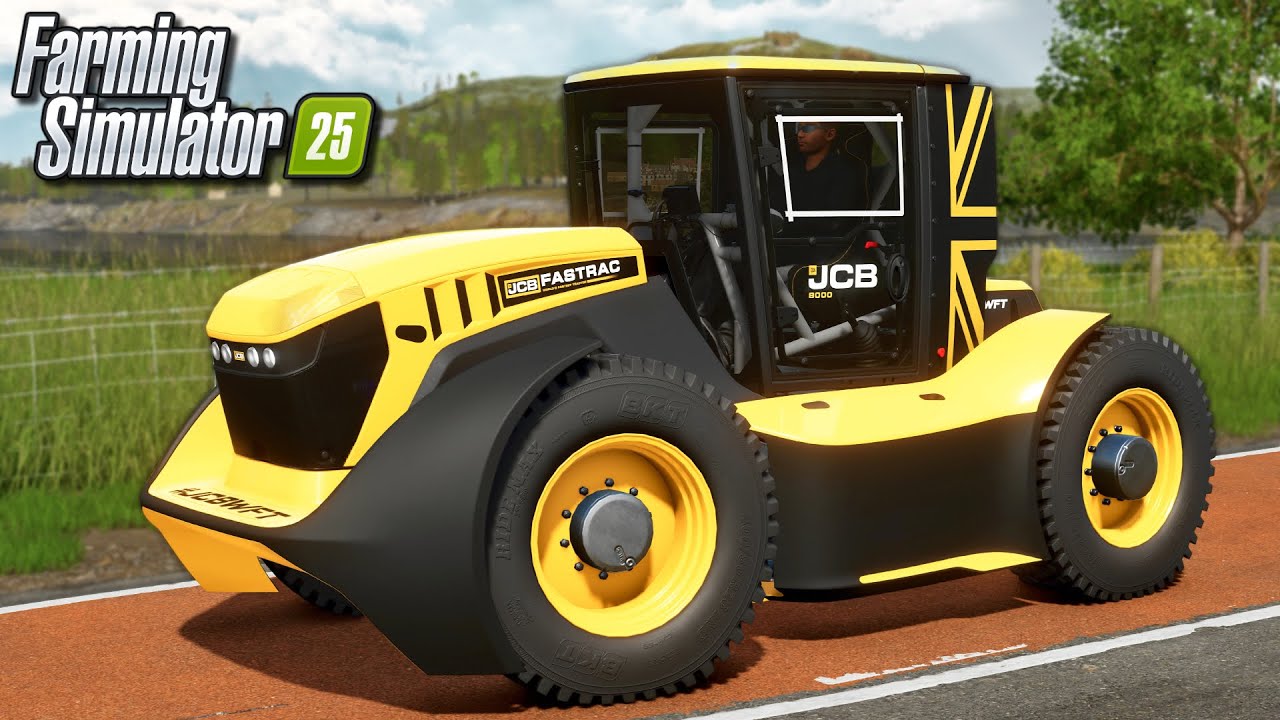 JCB World's Fastest Tractor (DLC) | Farming Simulator 25 - YouTube