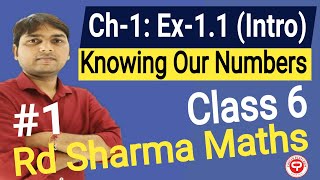 "Knowing Our Numbers" Ch-1: Intro II Class 6 || Rd sharma Maths || Complete Solution II Part- 1 screenshot 3