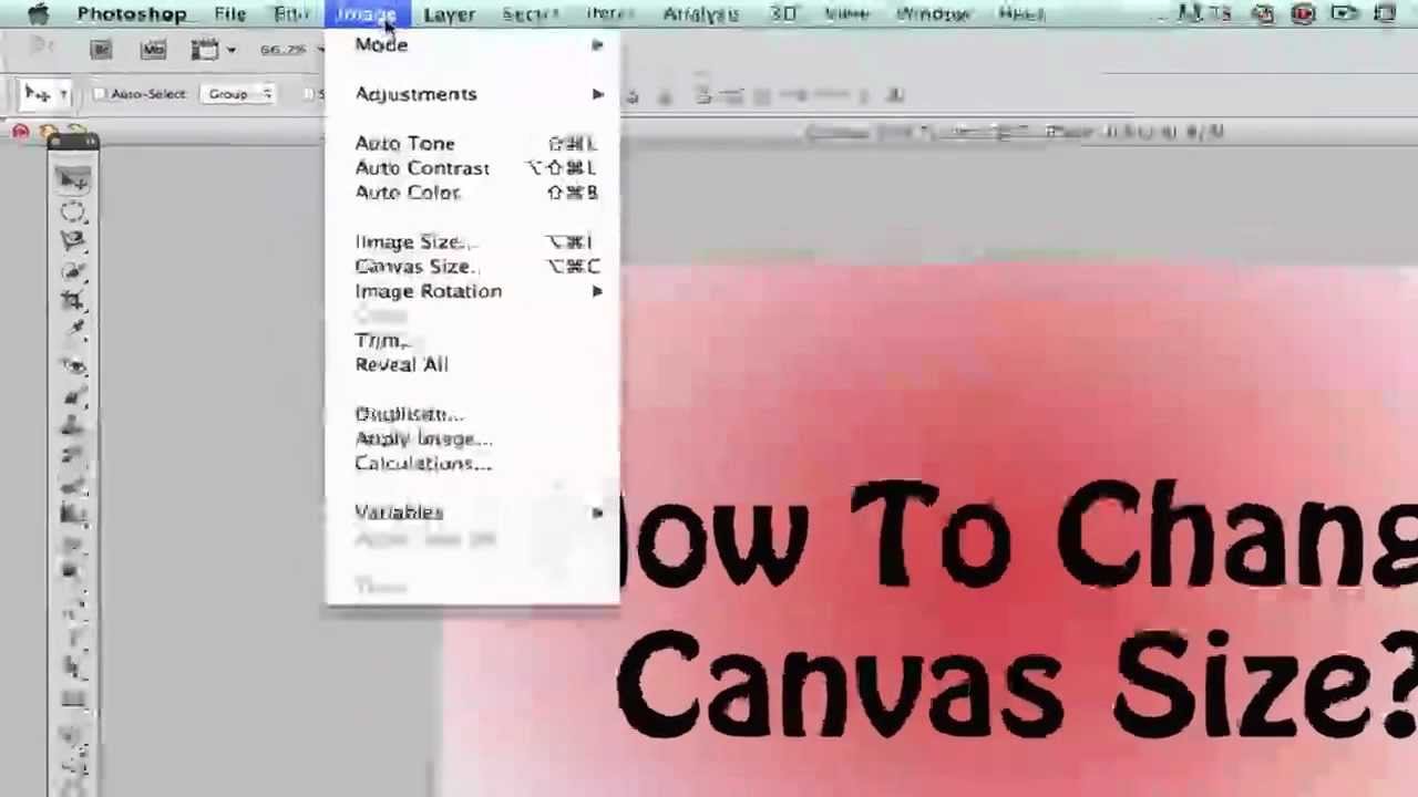 How to change artboard's size in Photoshop - imagy