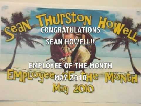 Sean Howell, Employee of the Month