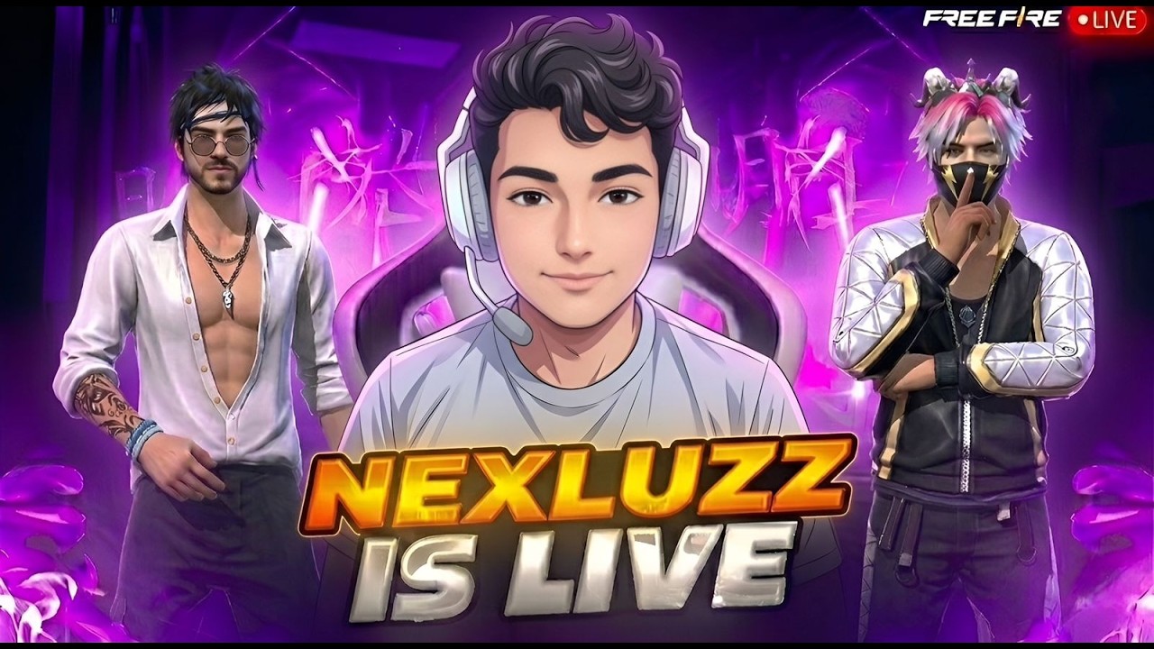 NexLuzz Is Back 🔥 | Full Masti Live Stream 💥| Aaj Kuch Alag Hone Wala Hai!  #freefire #shortsfeed