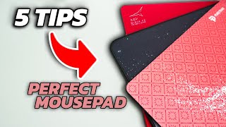 Find THE PERFECT MOUSEPAD With These 5 TIPS!