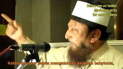 Kembalinya Nabi Isa a.s, Sejarah Dan Akhir Zaman - Sheikh Imran Hosein [Sub Bahasa]