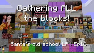 Gathering ALL the blocks! | Let's play ALL of Minecraft Ep16 | Beta 1.2_02