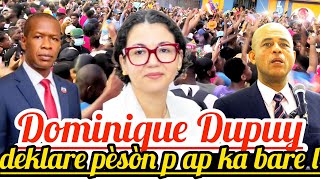 BWAMARE🆘😱Dominique Dupuy deklare Pèsòn P ap Ka Bare l Nan Eleksyon An Vin #tandekoze