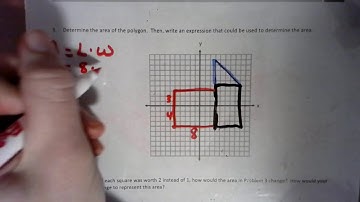 Module 5 Lesson 5- Continued Area in the Coordinate Grid