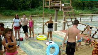 Tubing In Vang Vieng, Laos