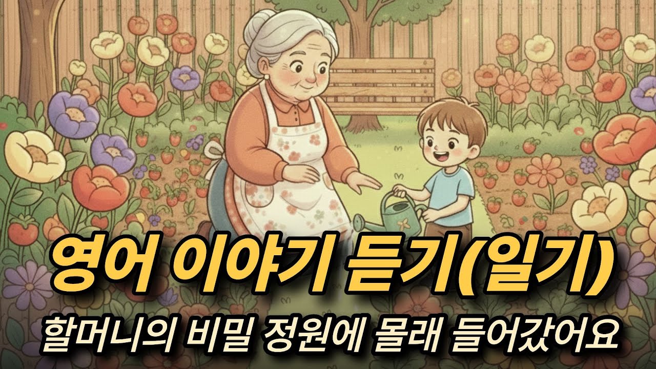 [영어 이야기 듣기 (일기)] 할머니의 비밀 정원🌸