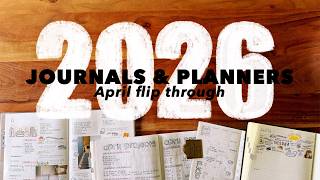 April in my Journals + Planners // Take-A-Note, 5 year journal, Craft Planner, EDC screenshot 2