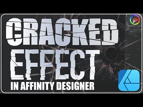 Broken Text Effect in Affinity Designer