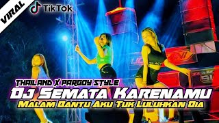 dj semata karenamu ||viral tiktok full bass ||