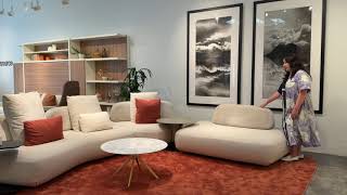 Curve Modular Sofa | Soft Edges, Infinite Configurations