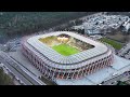 Jagiellonia Białystok - Ruch Chorzów /24.02.2024/ujęcia z drona