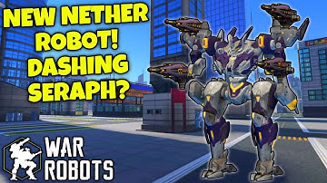 NEW ROBOT? New Nether Robot Gameplay! War Robots Test Server!